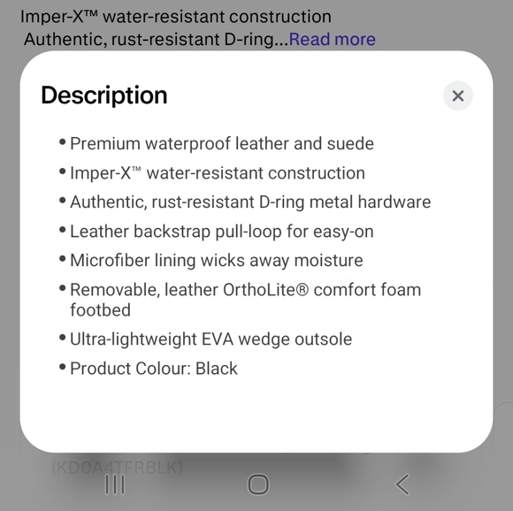 Kodiak Sauveur Alpine Leather & Suede Wedge Boots Size 8.5, Brand New! - Picture 5 of 17